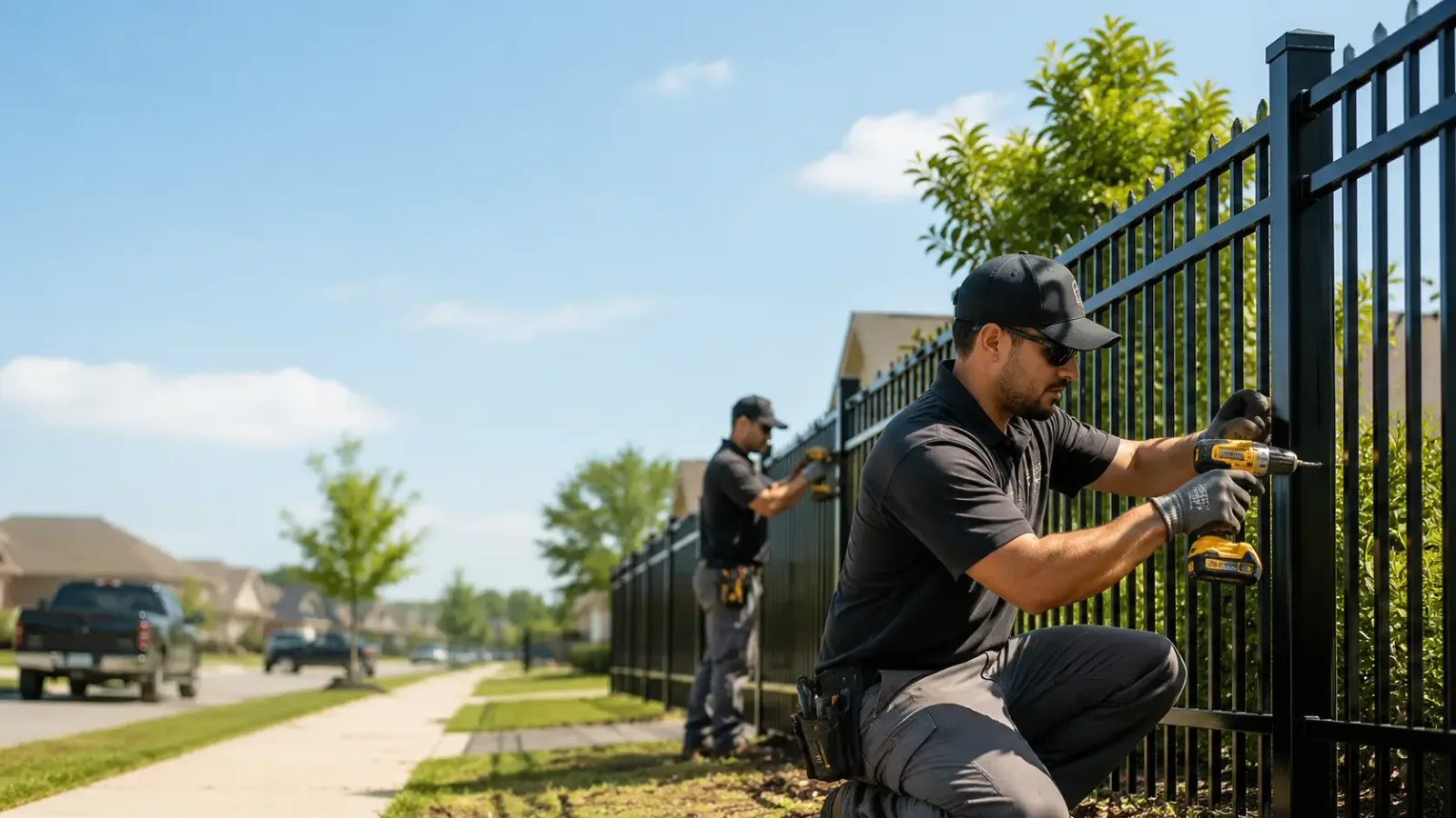 Metal Fence Installation in Montezuma, IA